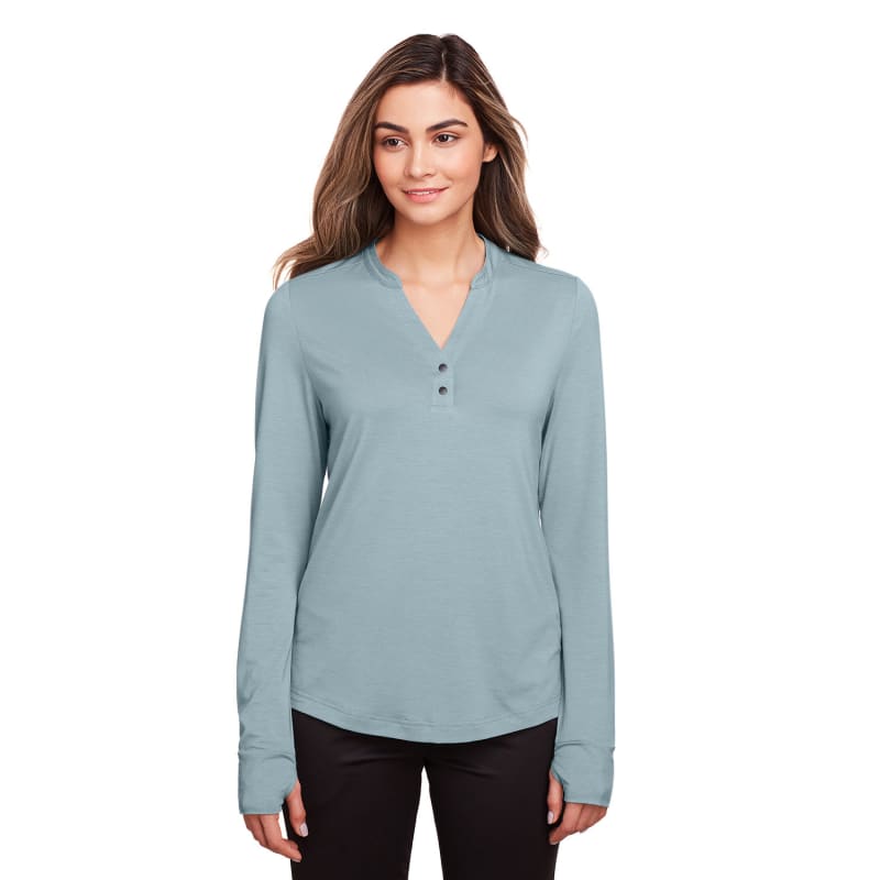 North End Ladies' Jaq Snap-Up Stretch Performance Pullover, custom hoodie or sweatshirt with logo imprint 14