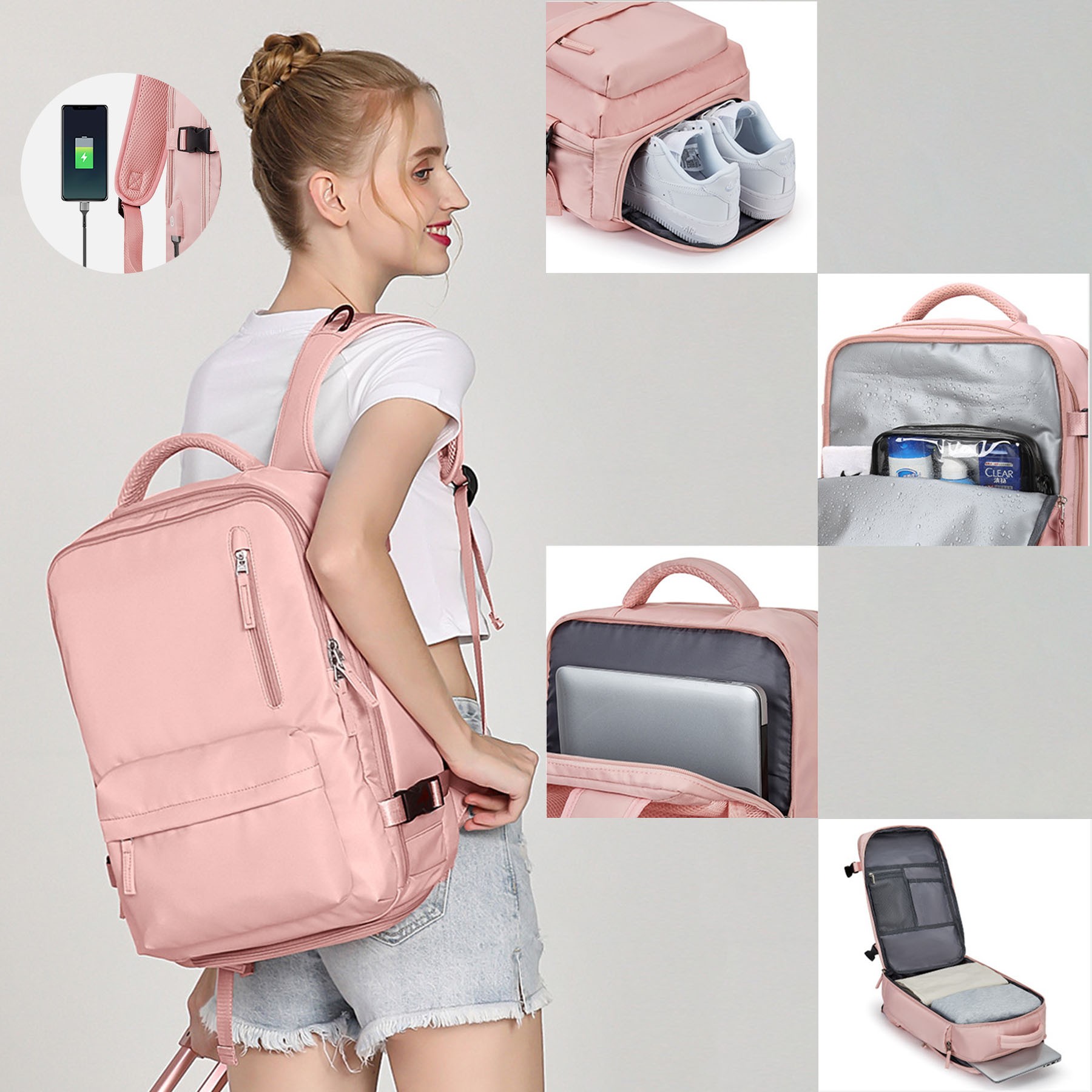 Large Capacity Multi-functional Travel Backpack 3