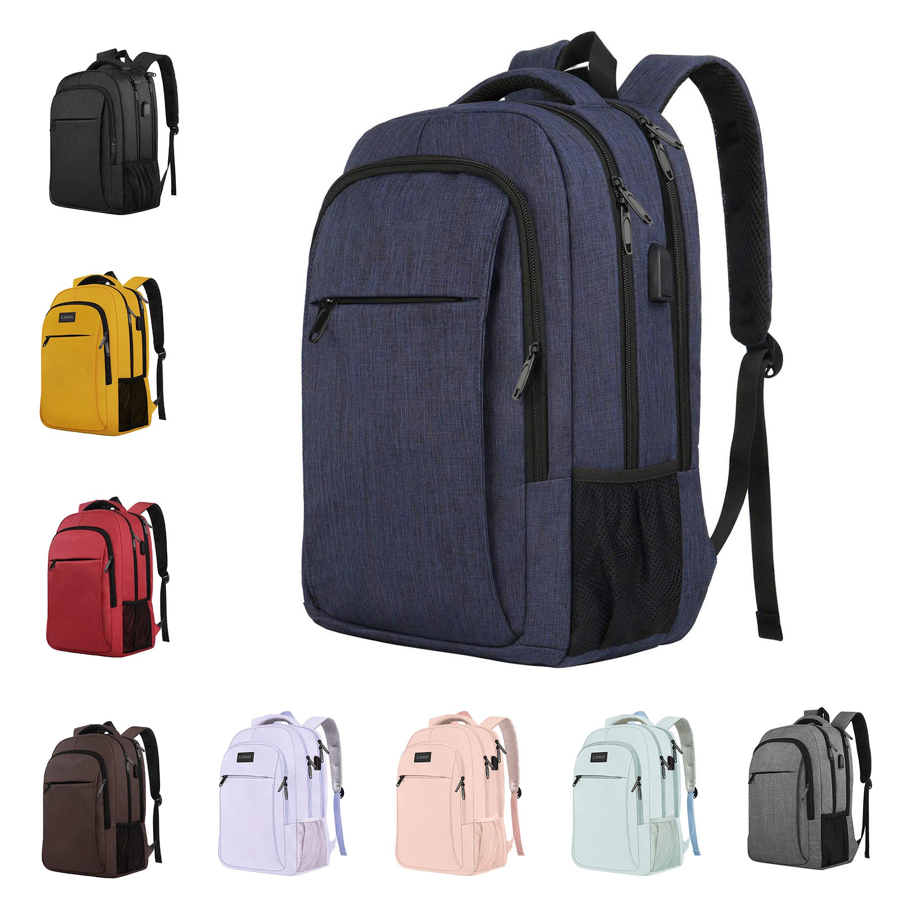 Business Anti Theft Slim Durable Laptops Backpack