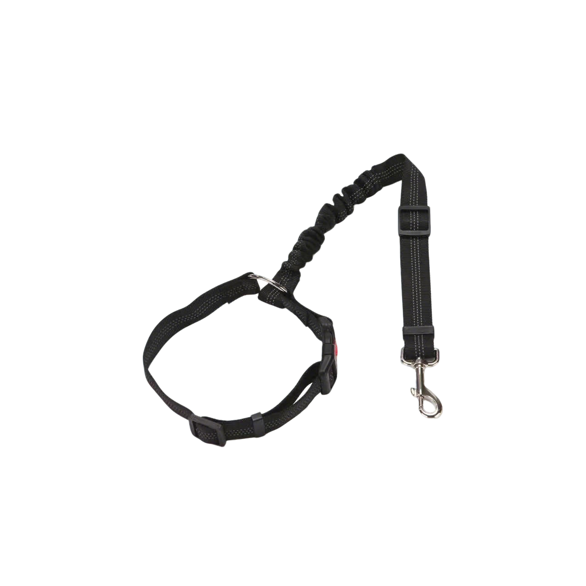 Adjustable Pet Vehicle Safety Tether With Bungee Cushioning 9