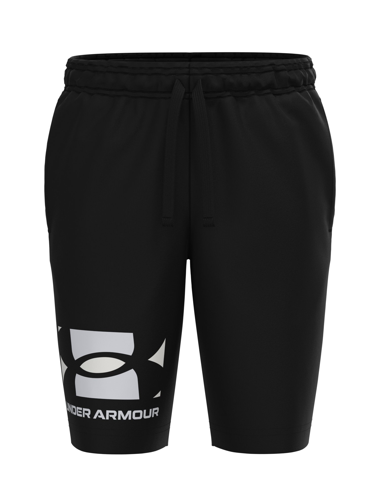 Boys' UA Rival Terry Big Logo Shorts  2