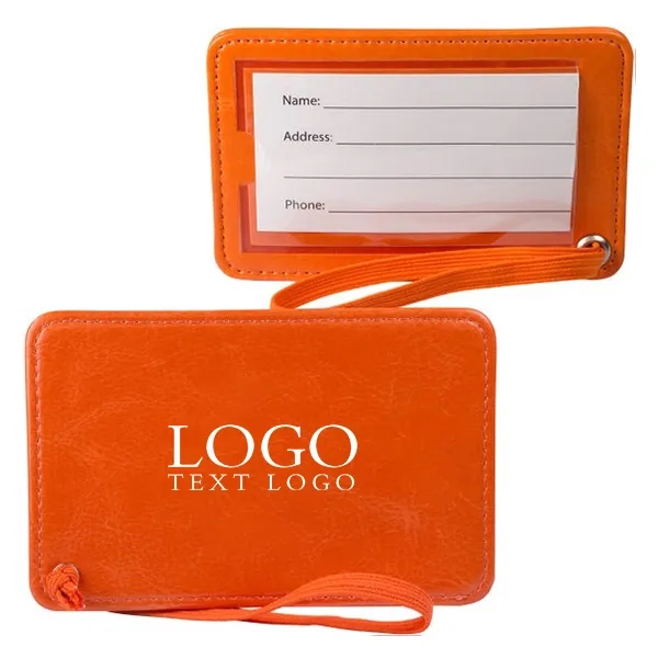 Travel Luggage Tag with Clear Window 10