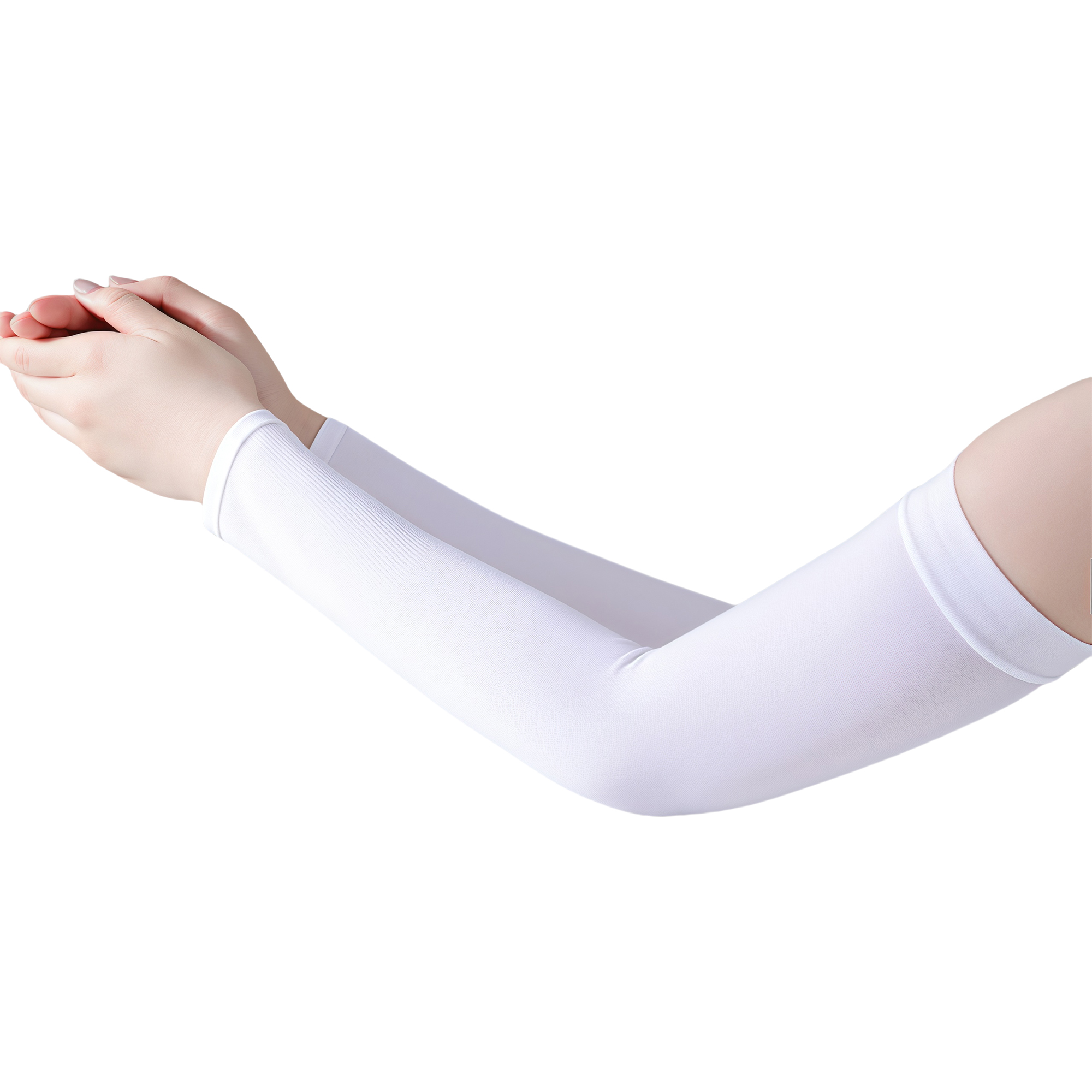 Unisex Straight Cooling Sun Sleeves UV Protection Arm Covers for Outdoor Cycling Sports 18