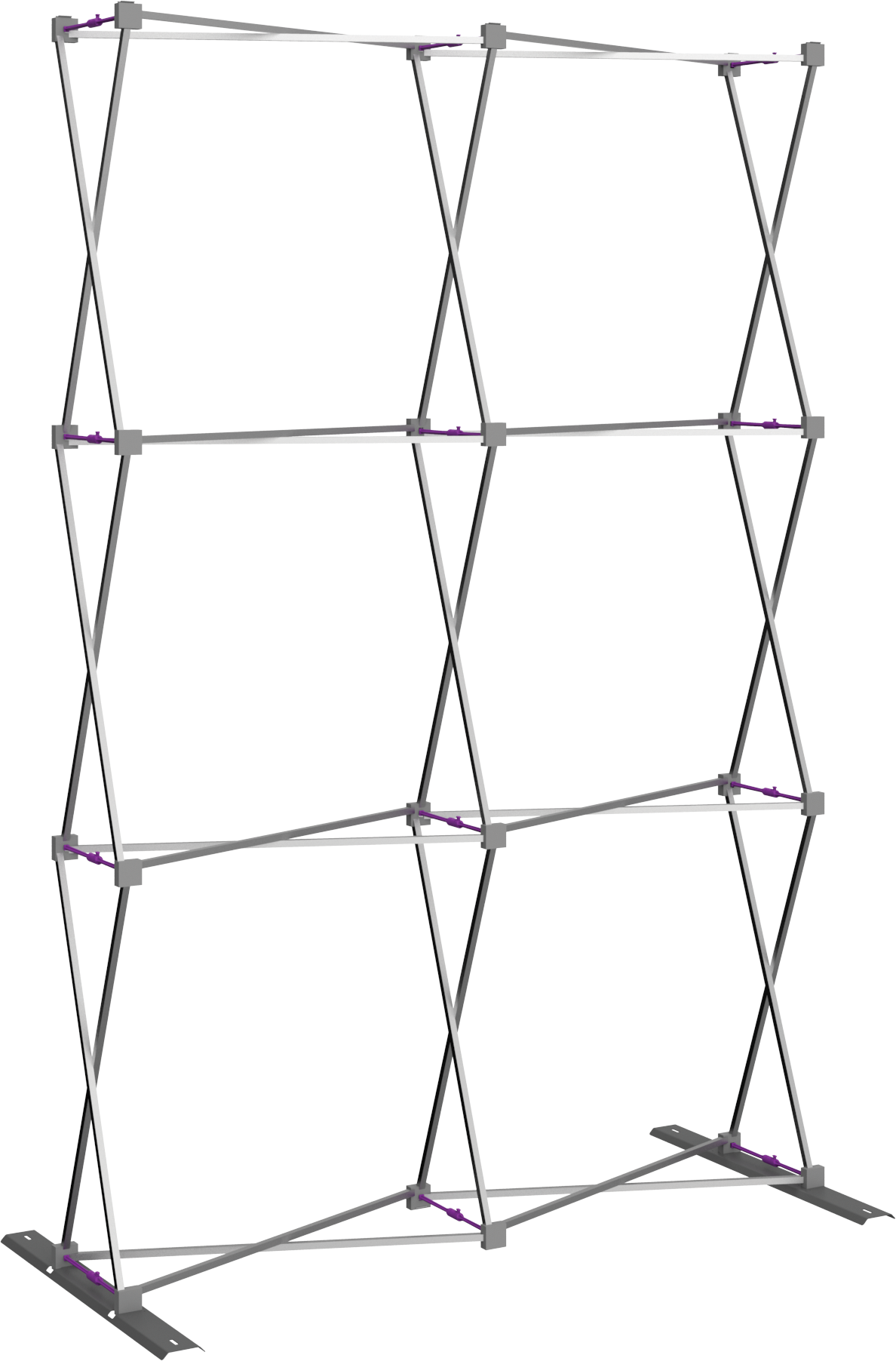 Hopup 5.5ft Full Height Straight Display (Hardware Only)