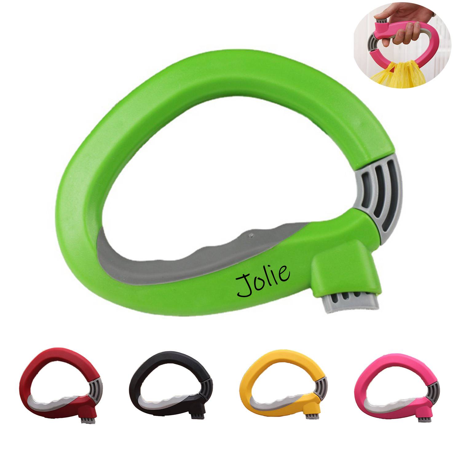 Creative D-type Handheld Device Large-load Vegetable Lifter 1