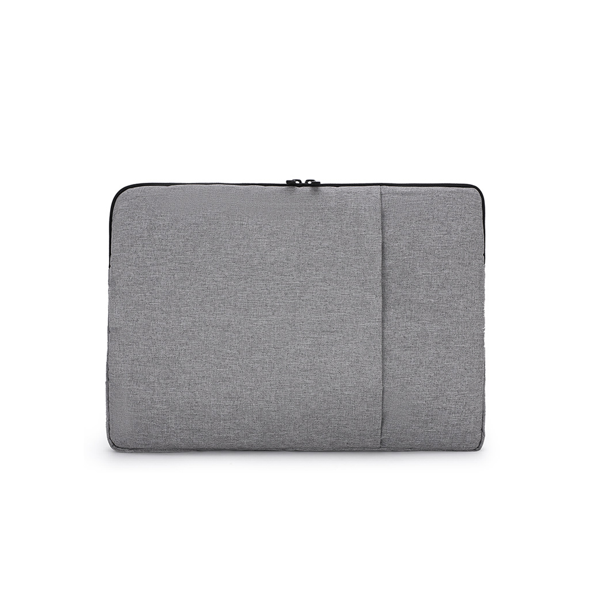 Oxford Laptop Sleeve With Front Accessory Pocket And Zipper 6