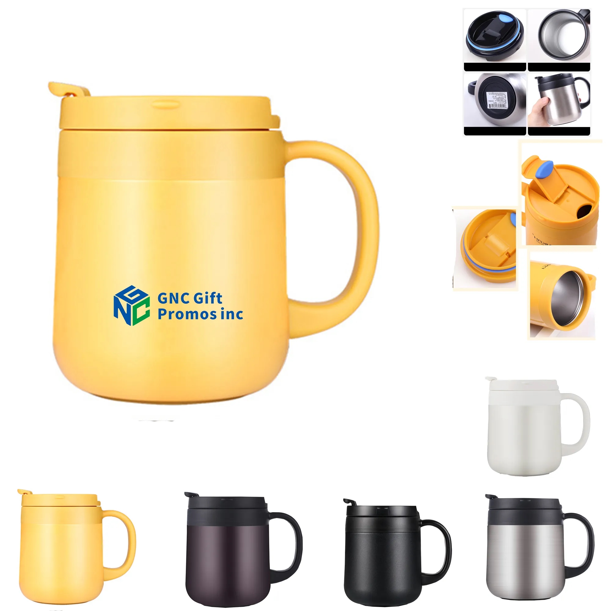 12OZ Business Double Lid Coffee Cup 7
