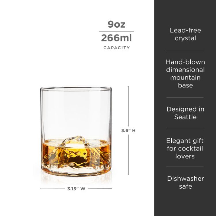 Viski® Mountain Tumbler, set of 2 8
