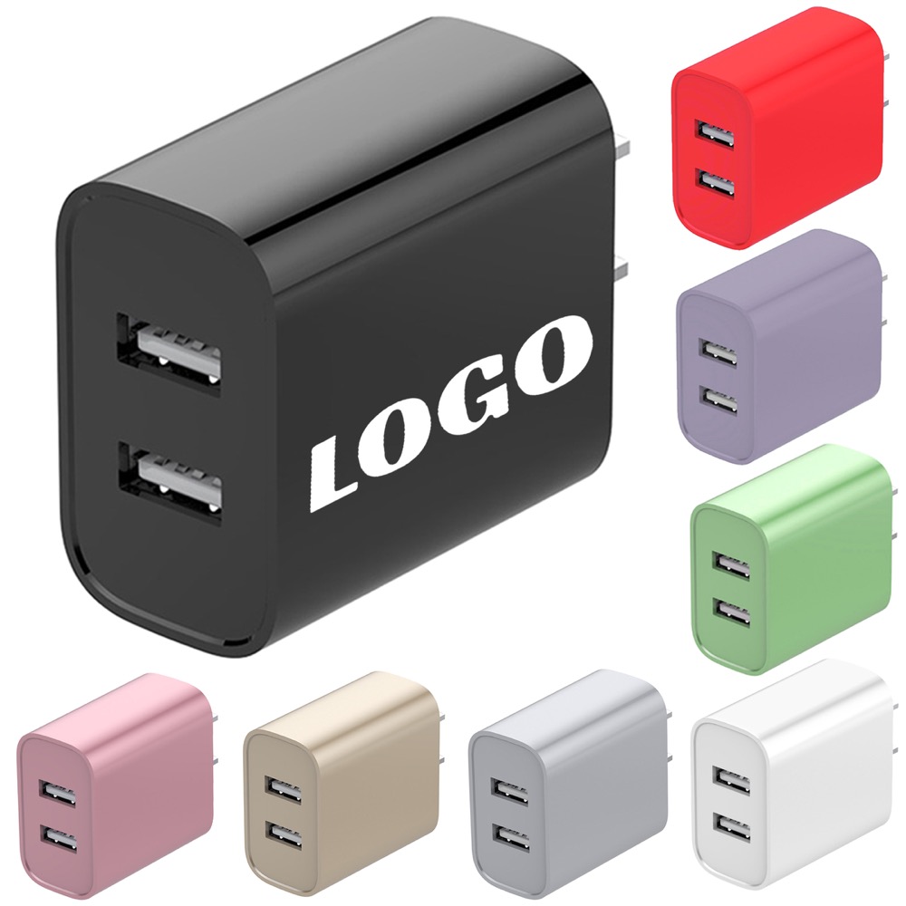 USB Two Port Fast Wall Charger 1