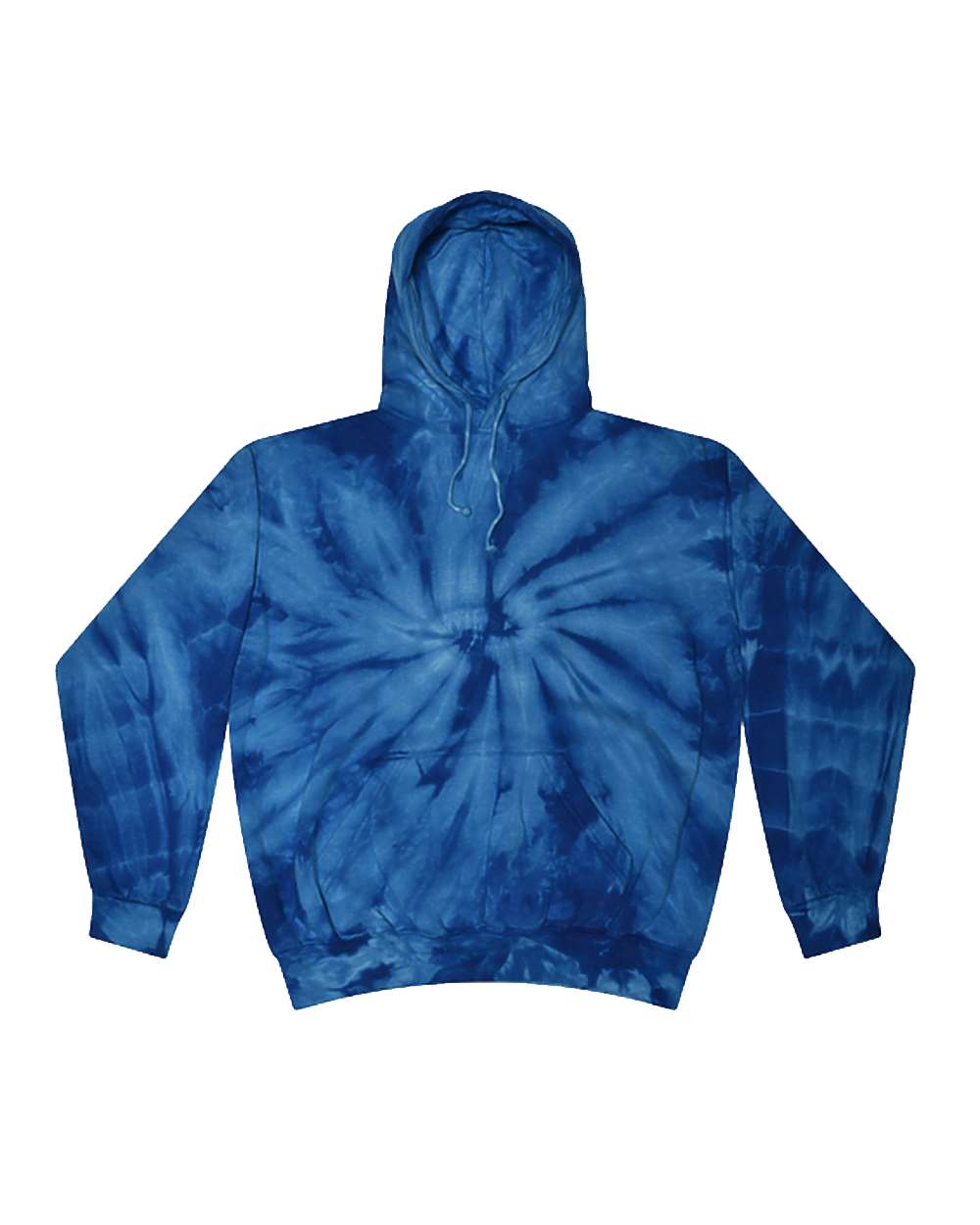 Unisex Tie-Dyed Hooded Sweatshirt - 8777 96