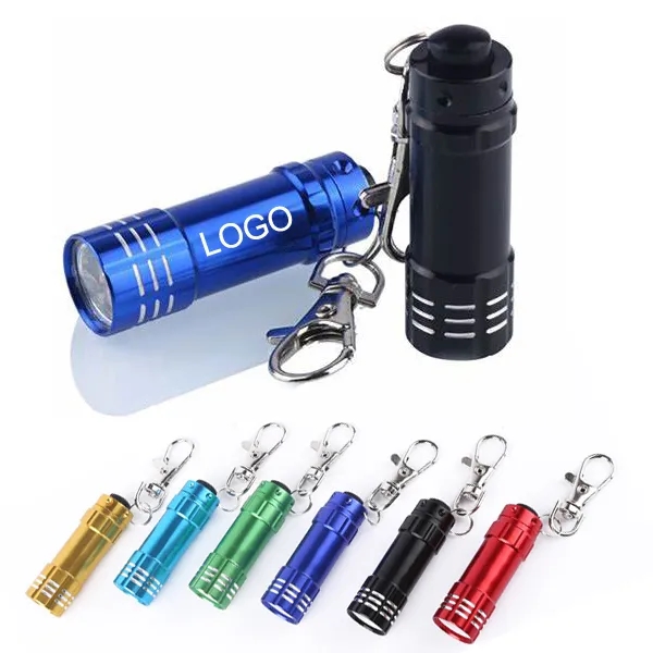3 LED Deluxe Flashlight Keychain 5