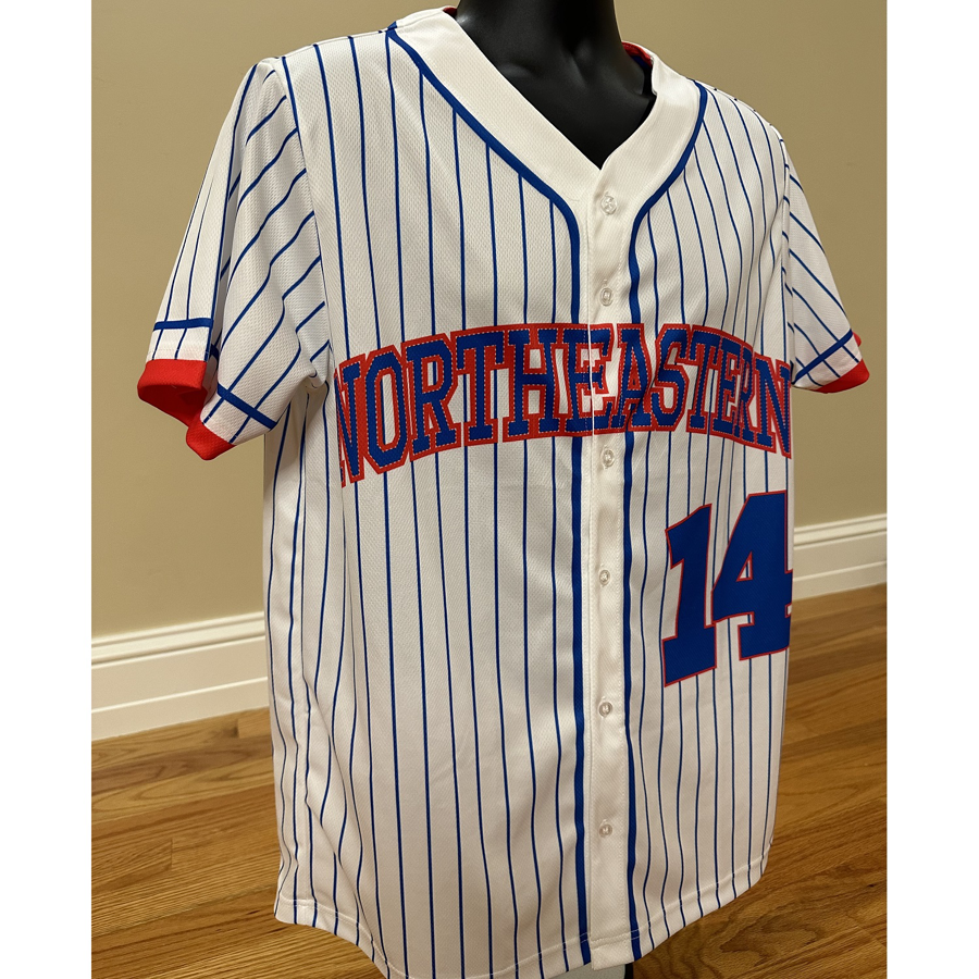 Sublimation UPF Mesh Full-Button Baseball Jersey - Men Women 7
