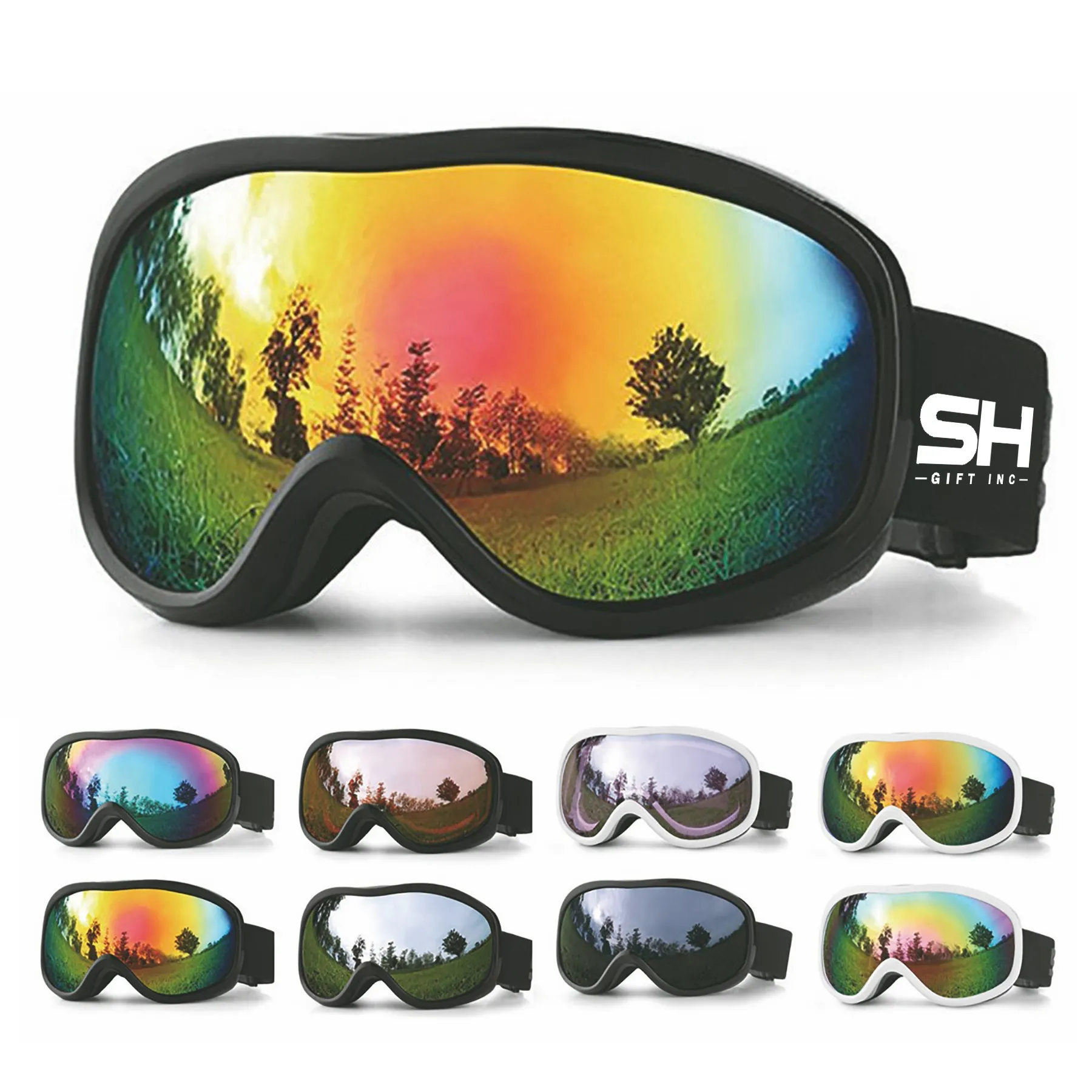 Dual-Layer Anti-Fog Ski Goggles 2
