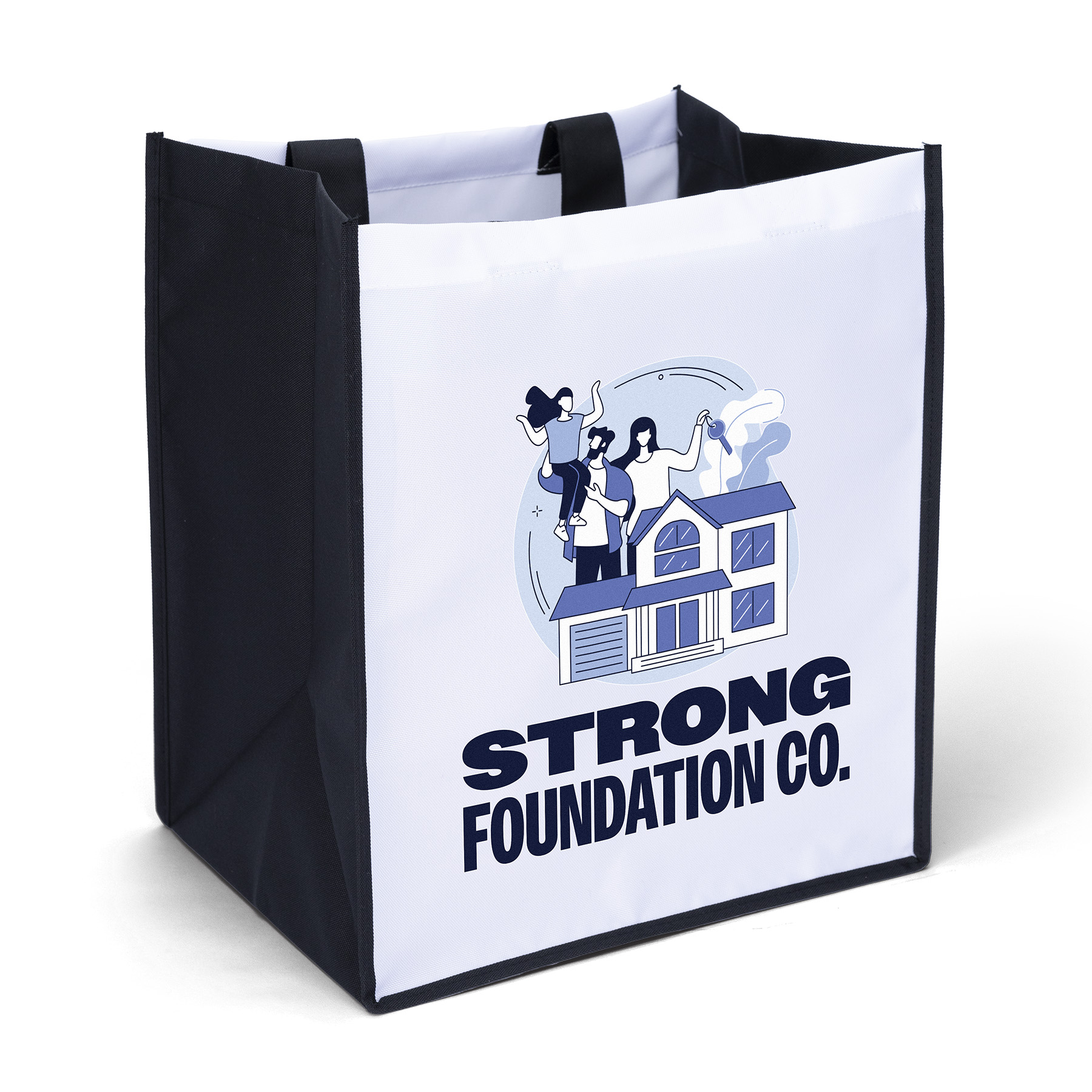 Scott™- Heavy-Duty Polyester Tote - ColorVista 3