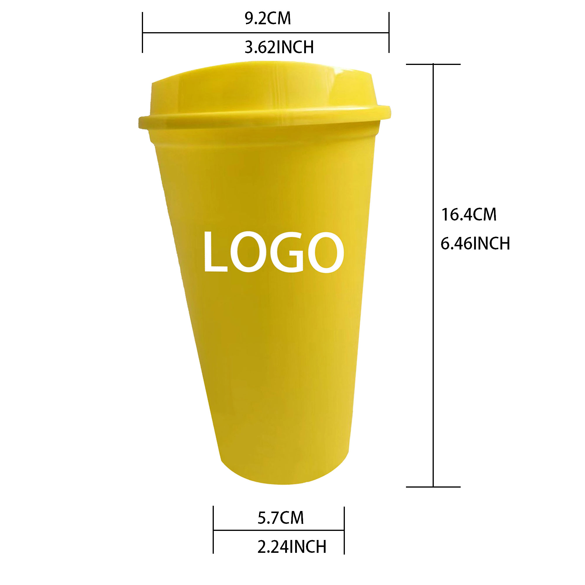16oz PP Coffee & Water Tumbler 3