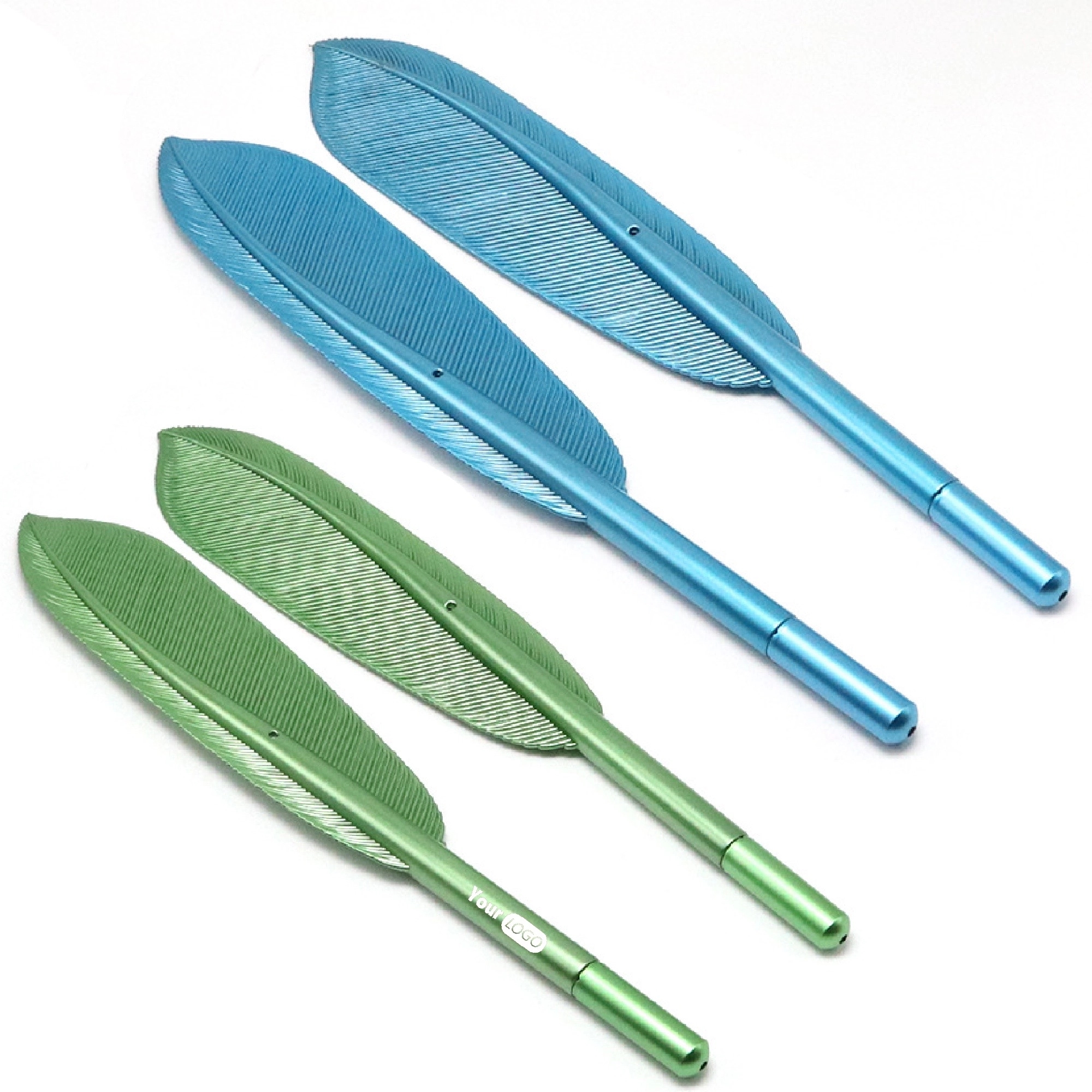 Feather Ballpoint Ink Pens MOQ 50PCS 4