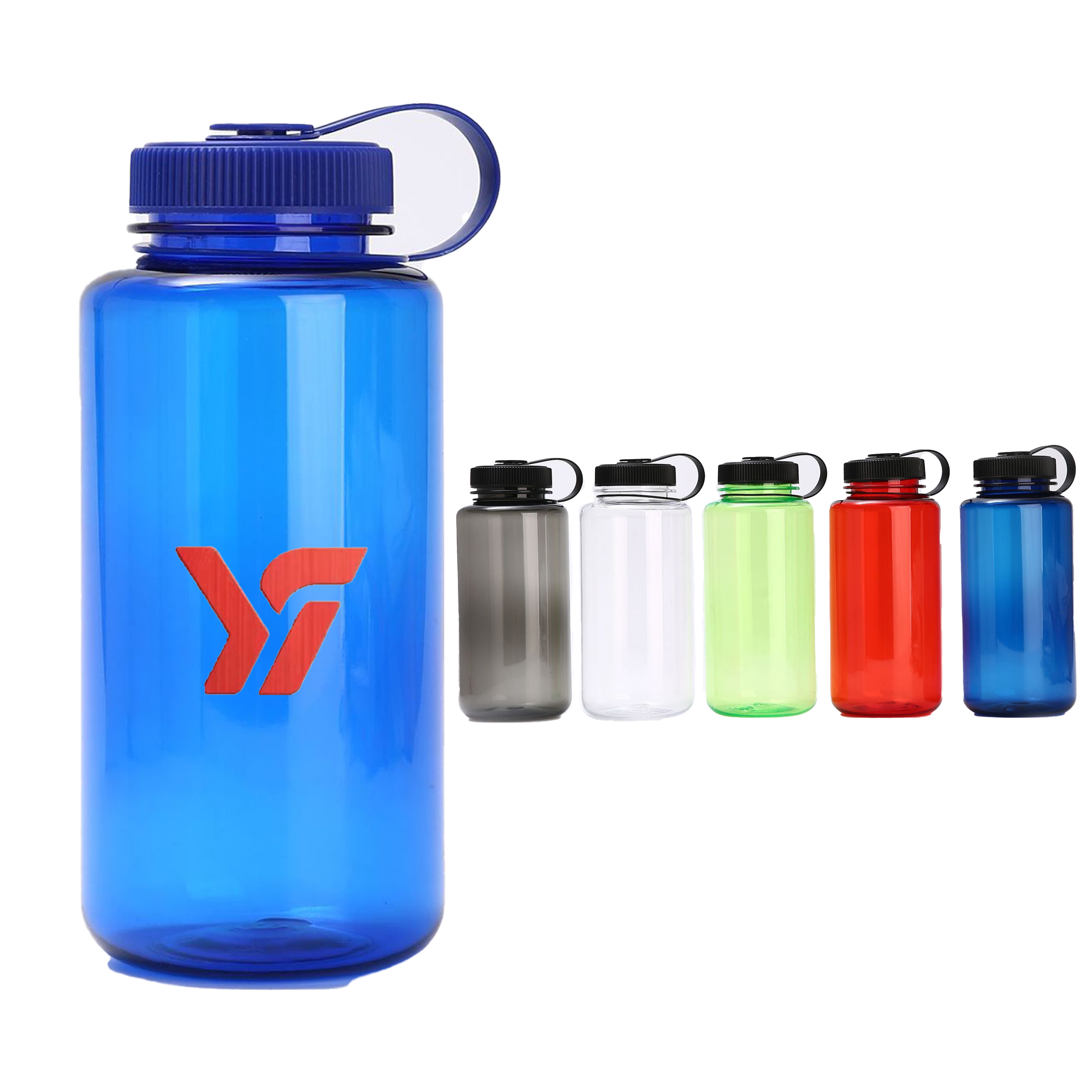 Reusable 32 Oz Plastic Water Bottle With Handle 2