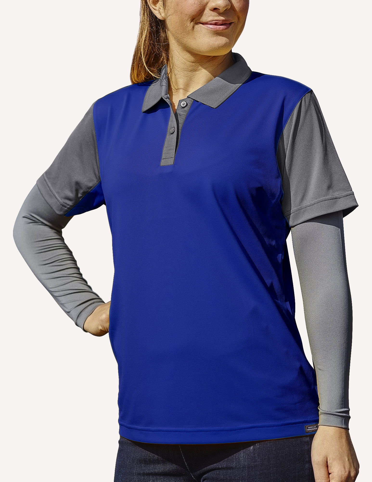 Ladies' Corvette Hybrid Cooler Polo Shirt 5