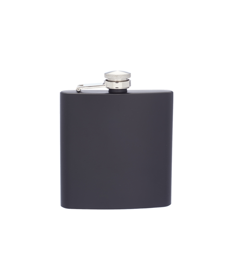 Union Printed - 6 oz. Murano Stainless Steel Hip Flasks 2