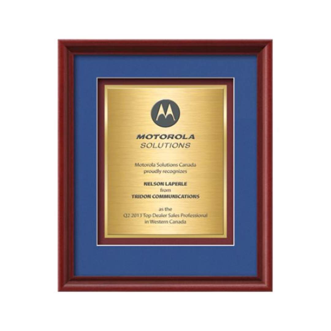 Raven Certificate TexEtch - Mahogany 4
