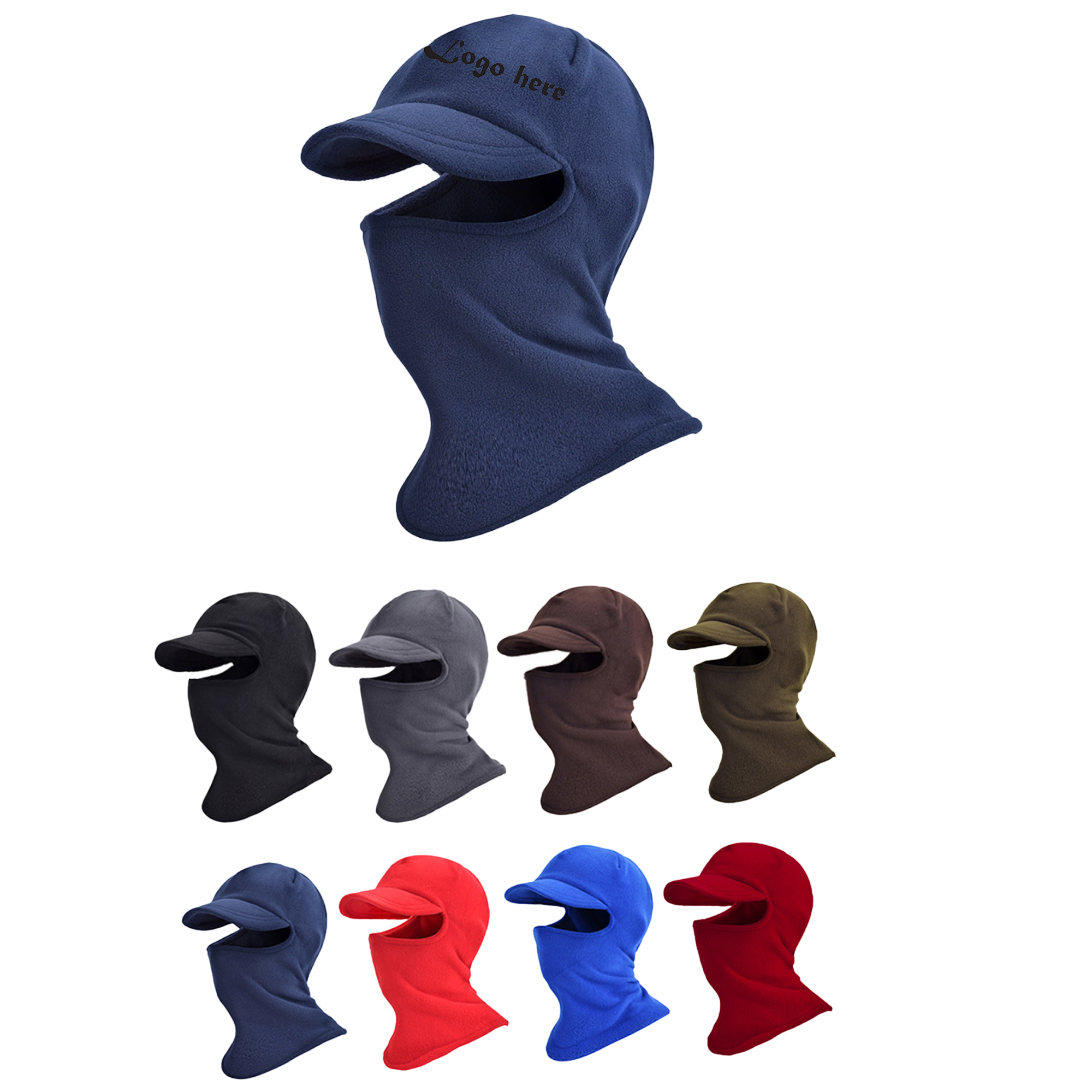 Winter Cycling Fleece Thickened Warm Head Cover 2