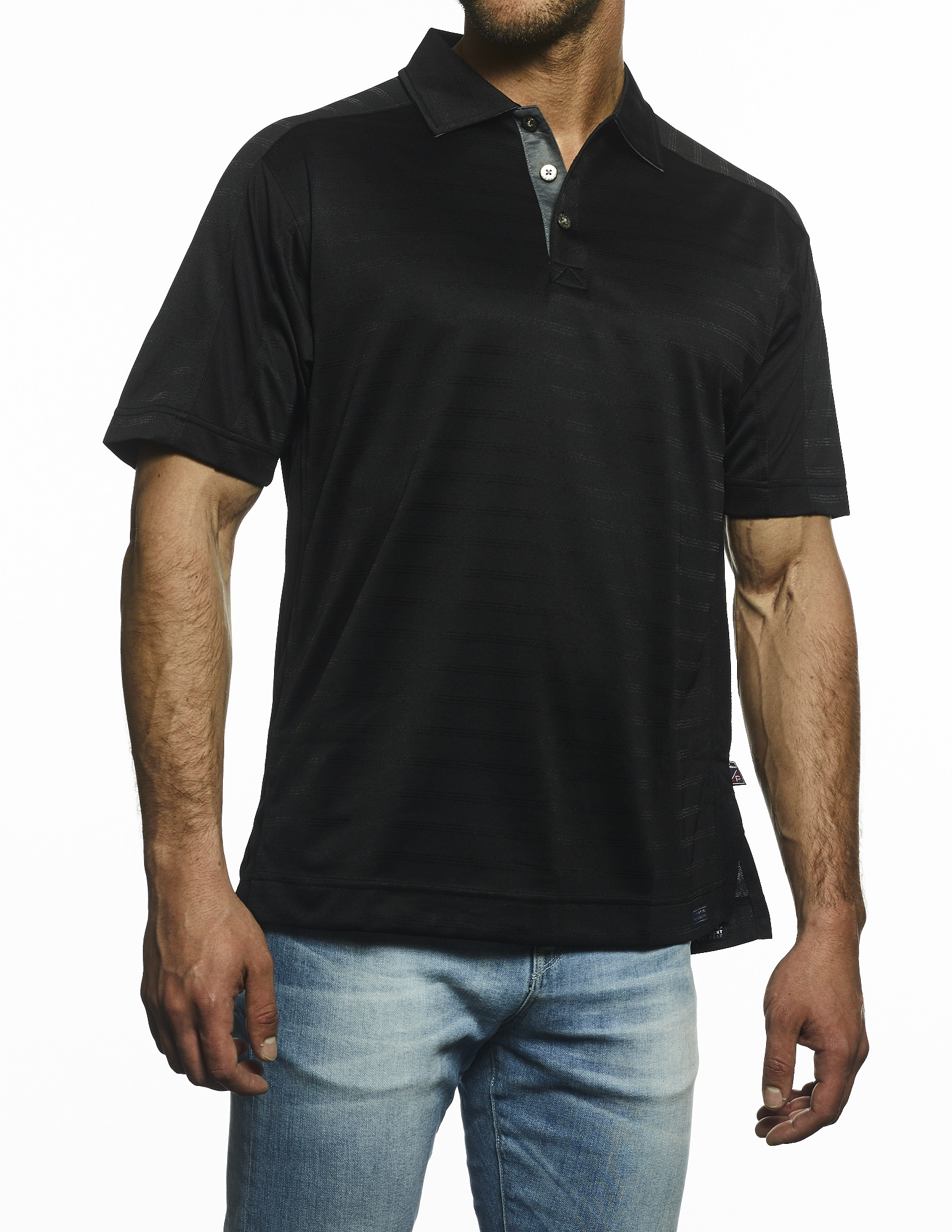 Men's Paradigm Engineer Track Knit Polo Shirt 8