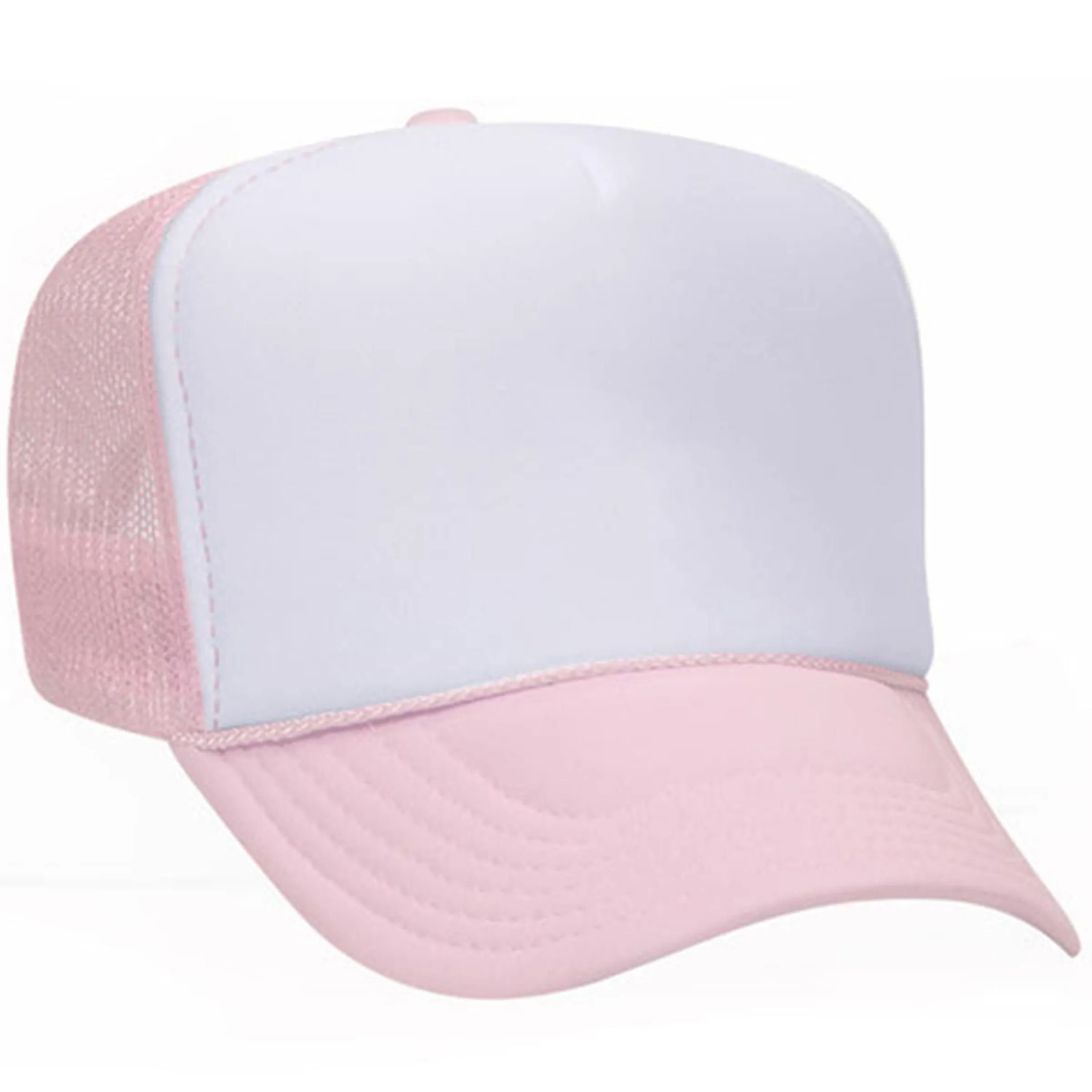 OTTO 5 PANEL HIGH CROWN MESH BACK TRUCKER HAT 60
