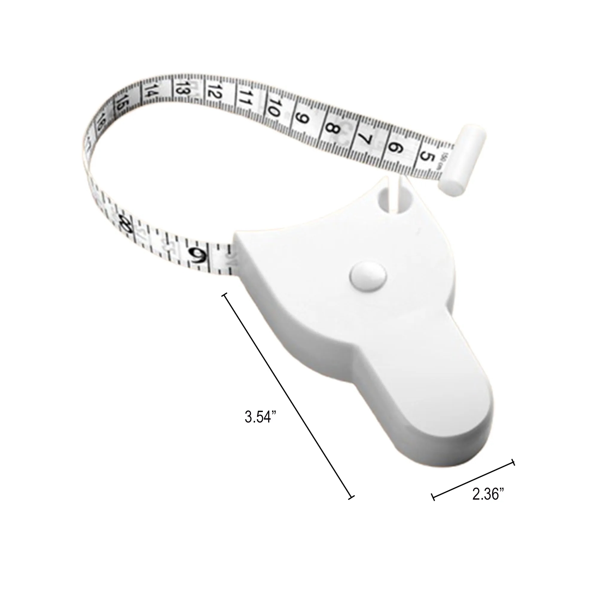 Retractable Measuring Tape For Body Measurement And Fitness 2