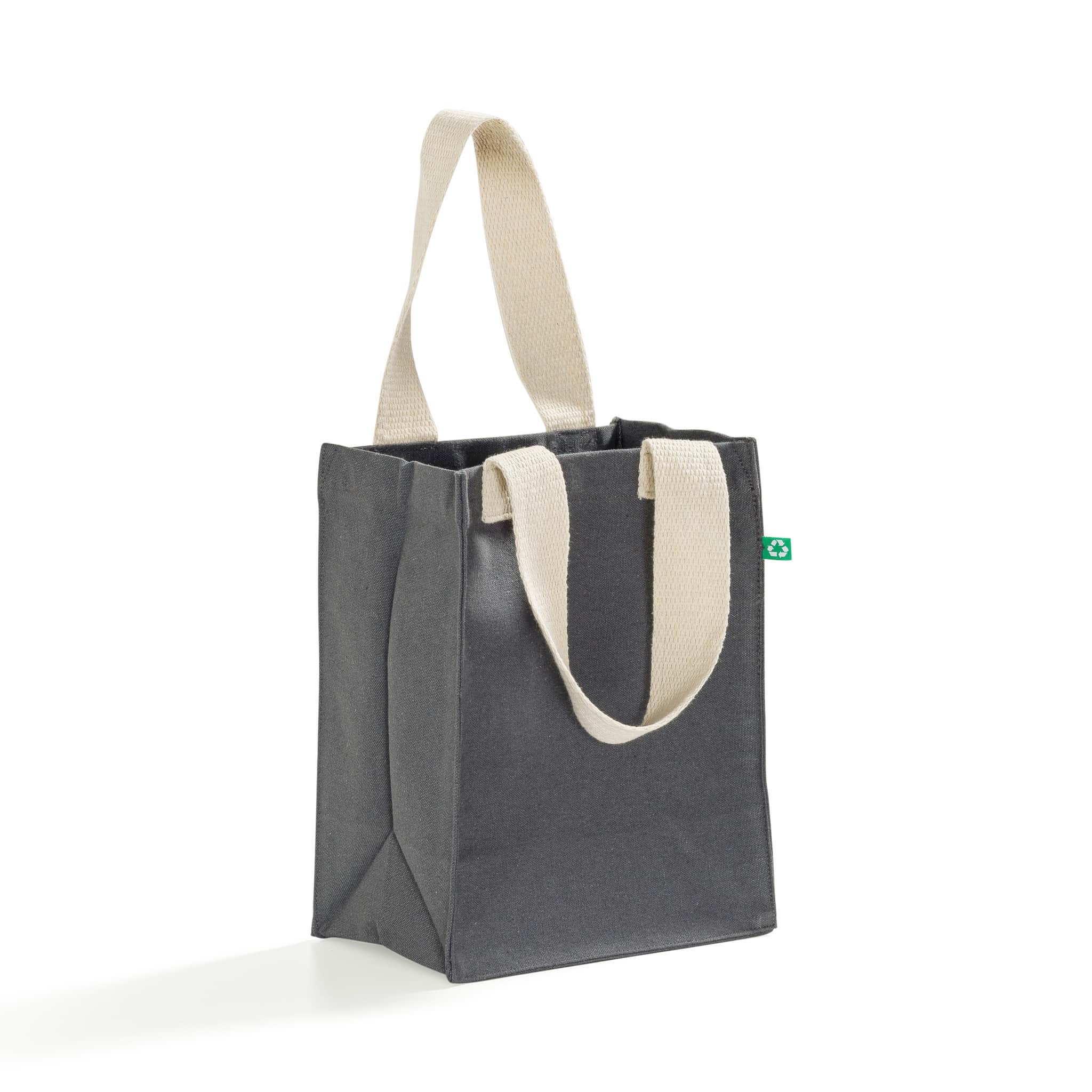Recycled Canvas Trendy Book Tote Bag 15
