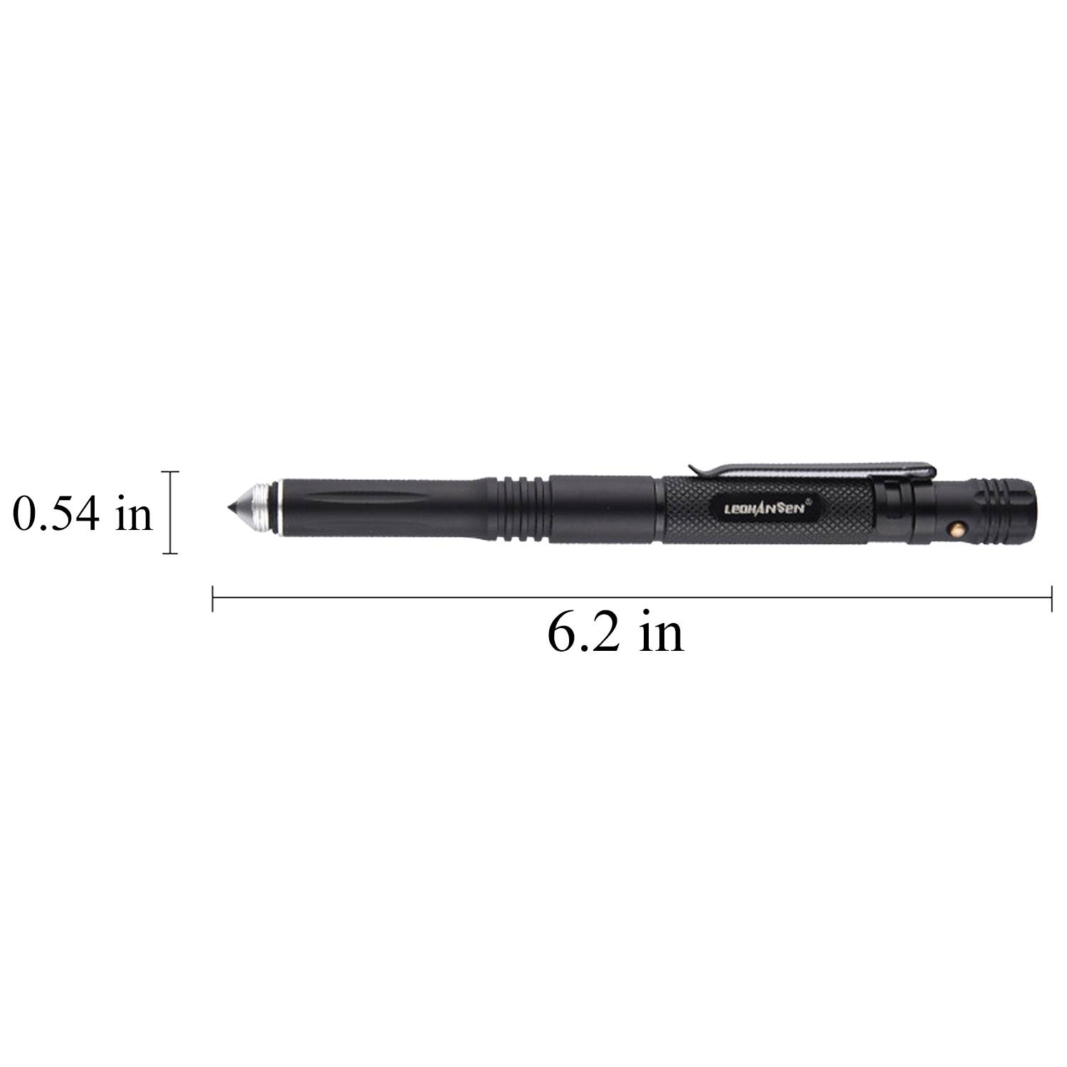 Multi Function LED Outdoor Tactical Survival Pen 8