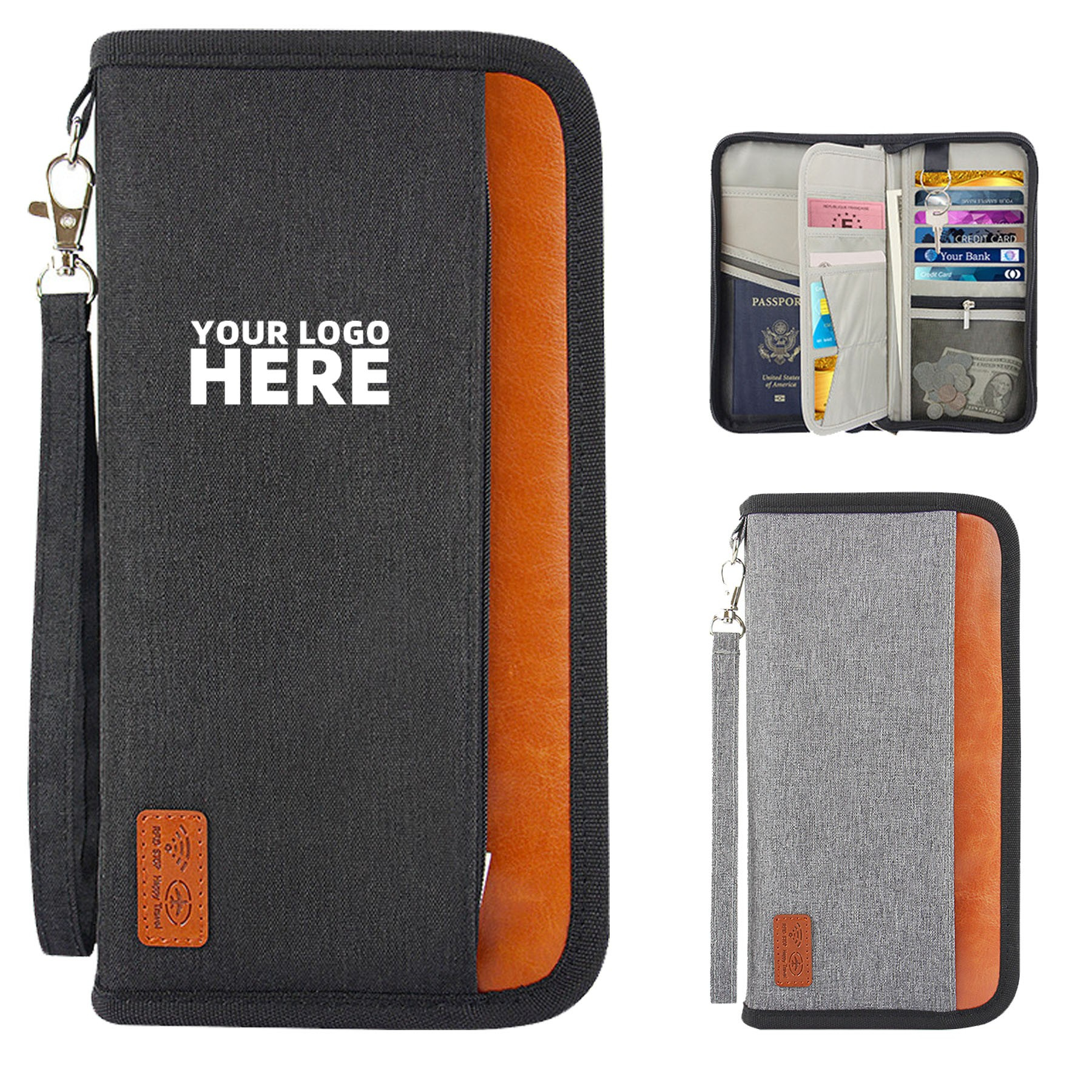 Upgraded RFID Travel Passport Wallet
 2