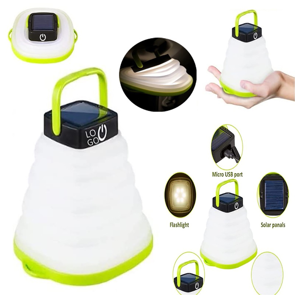 Outdoor Camping Portable Folding LED Bubble Light 2