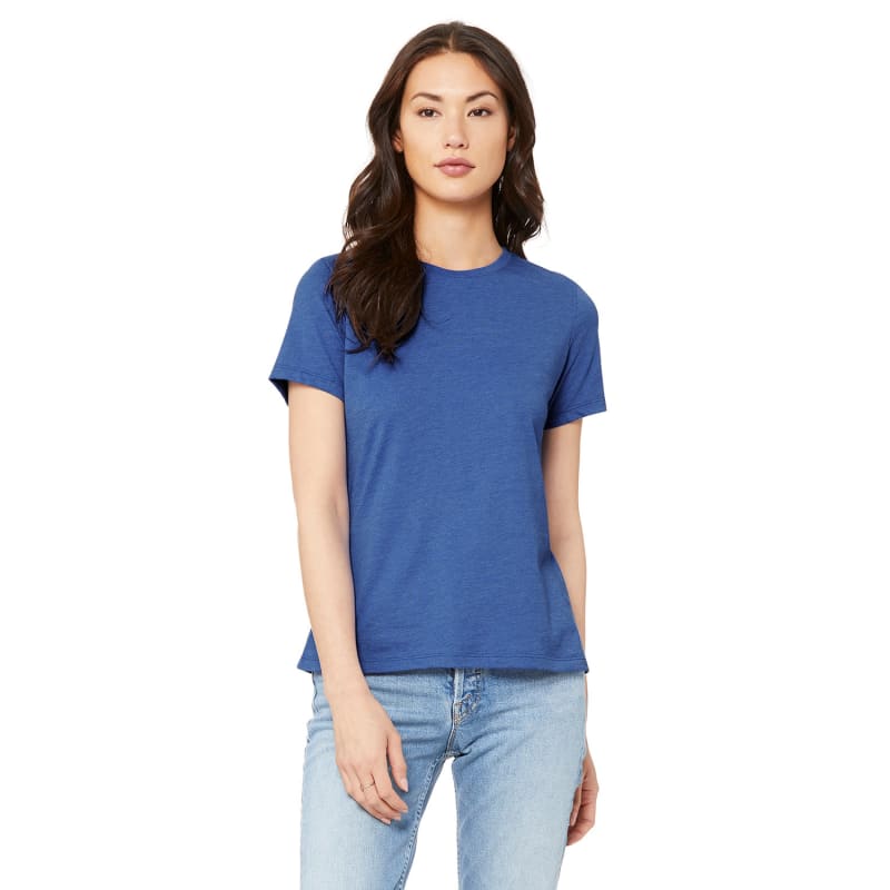 Bella + Canvas Ladies' Relaxed Heather CVC Short-Sleeve T-Shirt 26