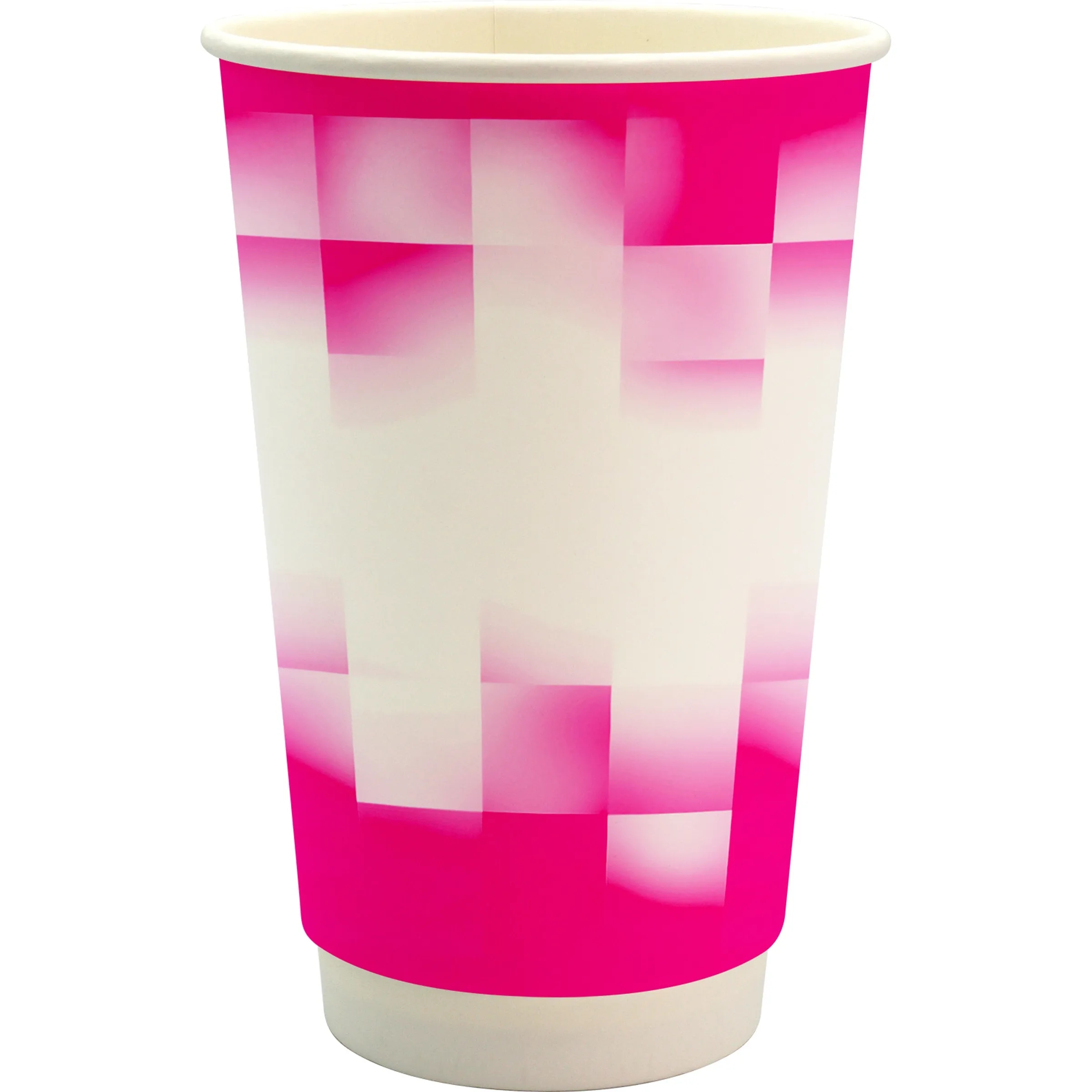 16 oz. Full Color Shaded Checkers Paper Cup 11
