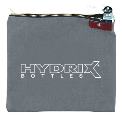 18 Oz. Colored Canvas Professional Lock Bag (10 1/2"x9") 3