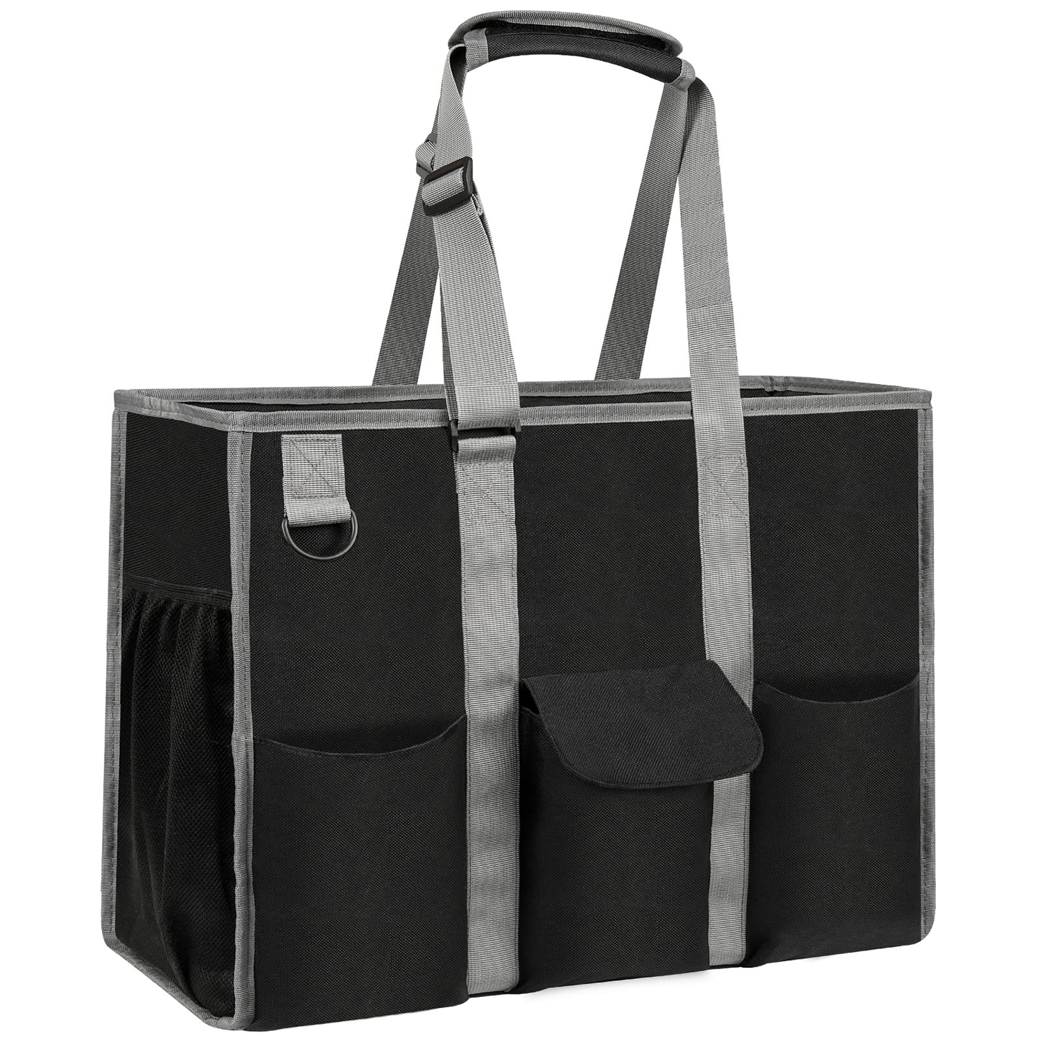 Custom Utility Water Resistant Zipper Tote Bag, custom tote bag with logo imprint 3
