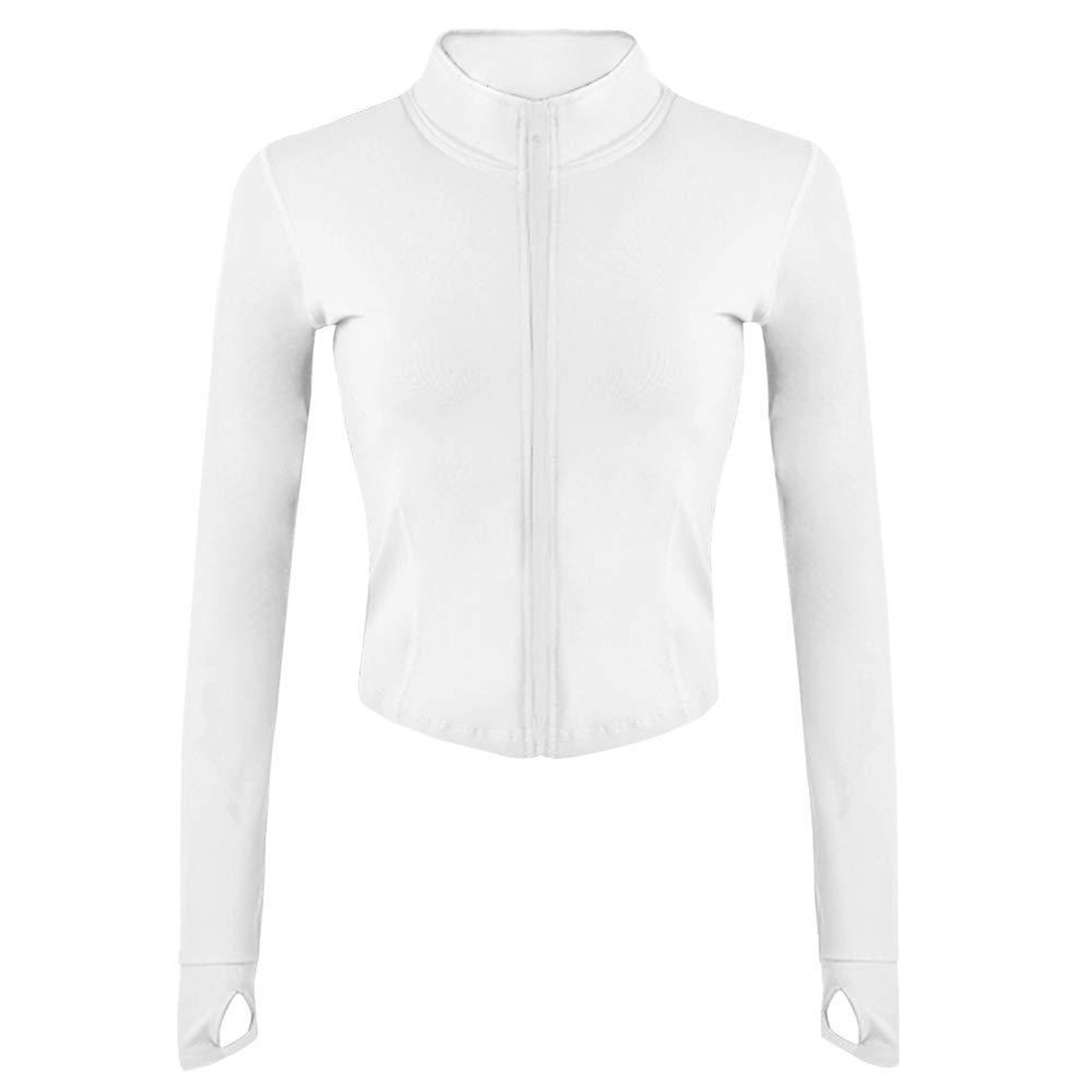 Womens Lightweight Full Zip Running Track Jacket 5