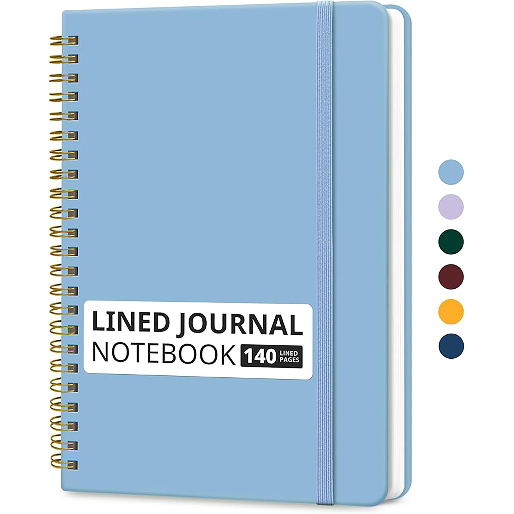Spiral Academy Ruled Hardcover Notebook 3