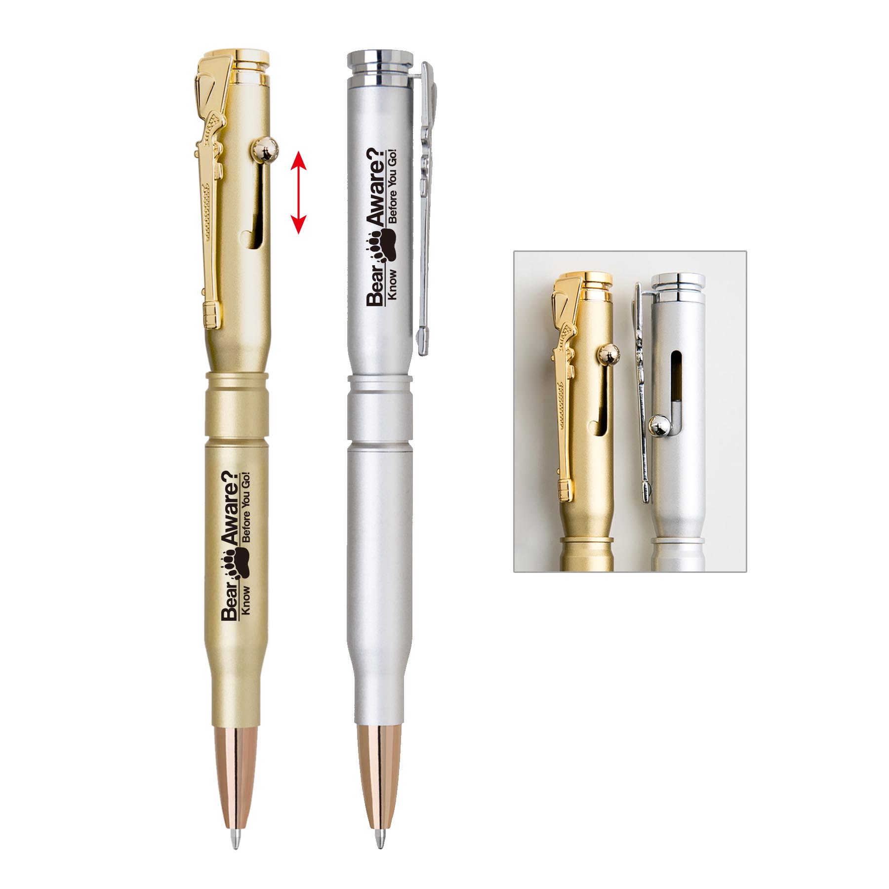 Bolt Action Metal Ballpoint Pen 5
