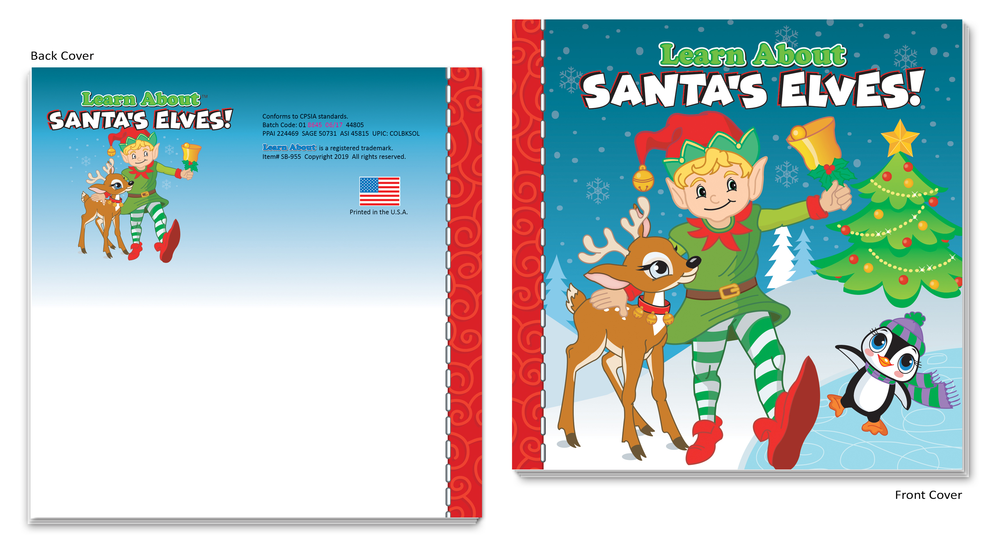 Learn About Santa's Elves Storybook 5