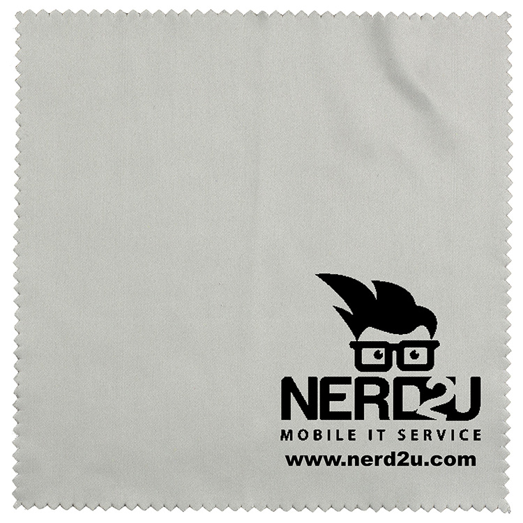 "ONECLEANSCREEN" 6" X 6" 100% Microfiber Recycled RPET Polyester Cleaning Cloth & Screen Cleaner 14