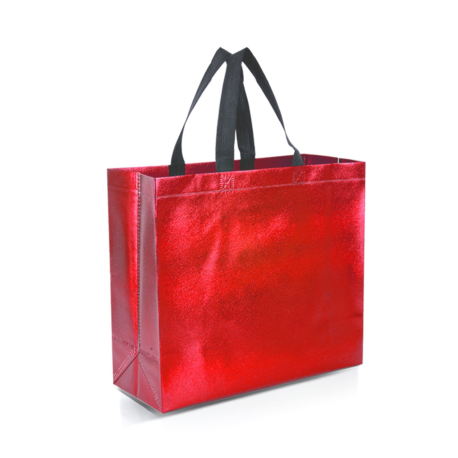 Luxury Shiny Metallic Laminated Non-Woven Gift Tote 2