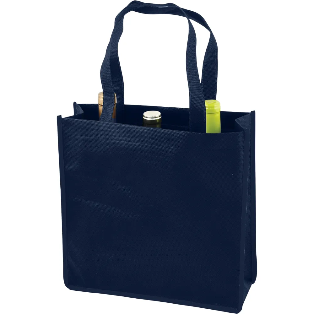 3-Bottle Non-Woven Wine Tote 8