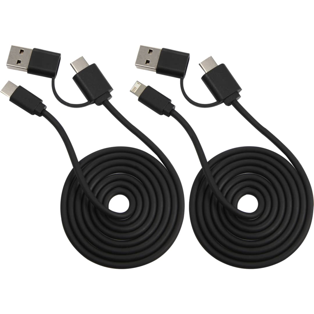 Dual Power Long Charging Cable Kit 6
