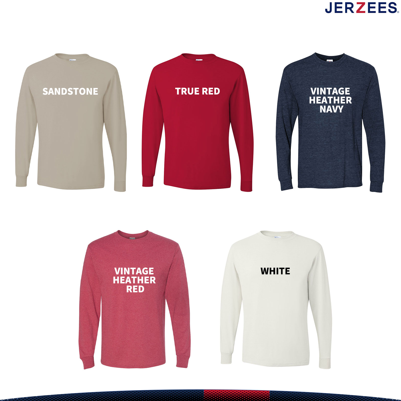 Jerzees® Men's Dri-Power® Long Sleeve T-Shirt 3