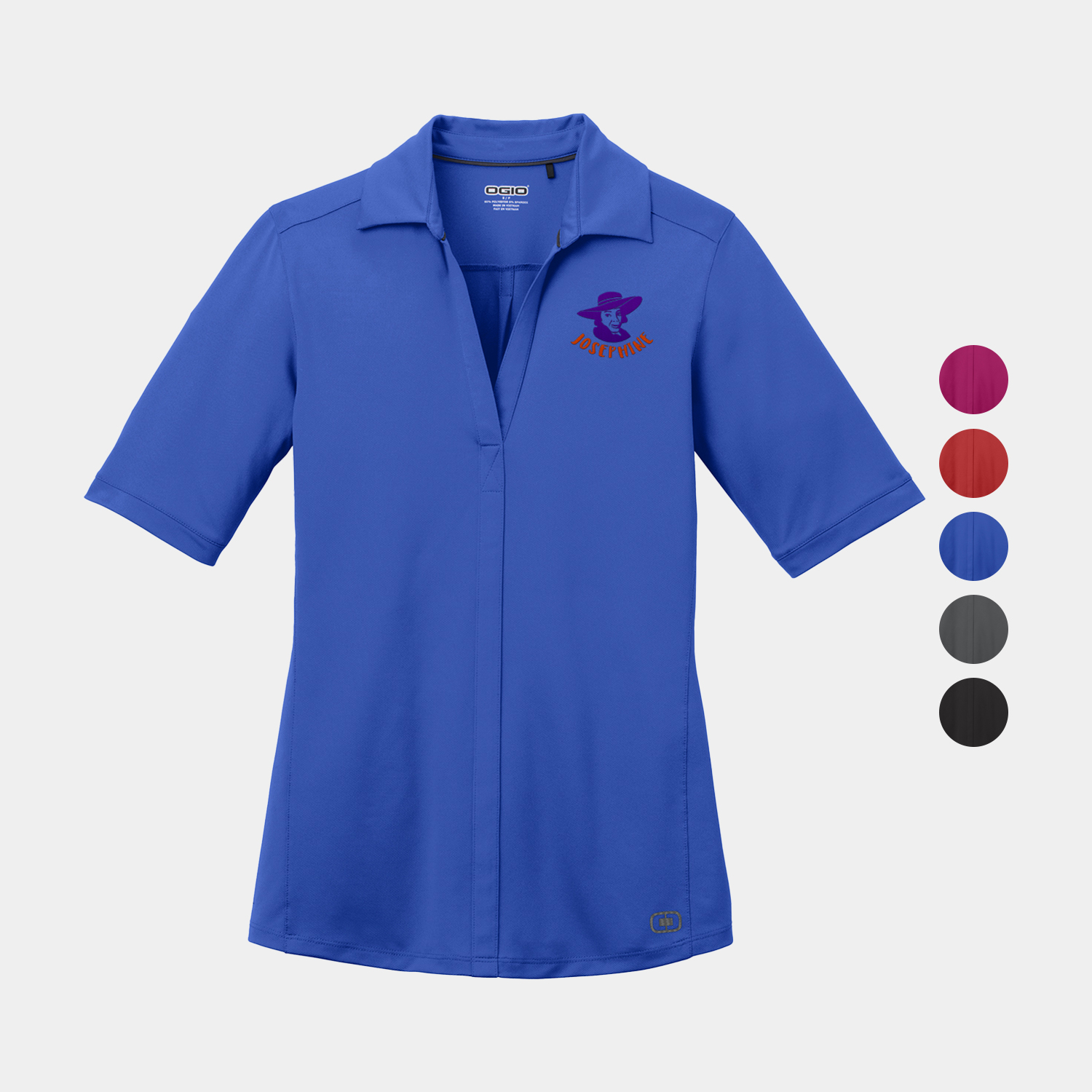 OGIO® Women's Y-Neck Polo Shirt 5