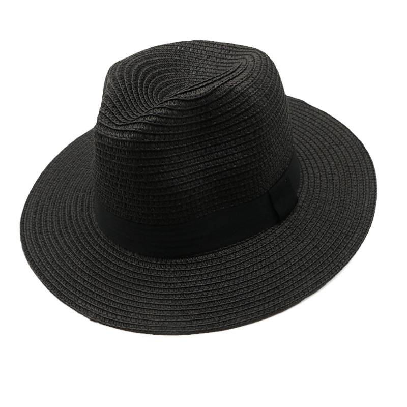 Unisex travel Straw Panama Hat 1