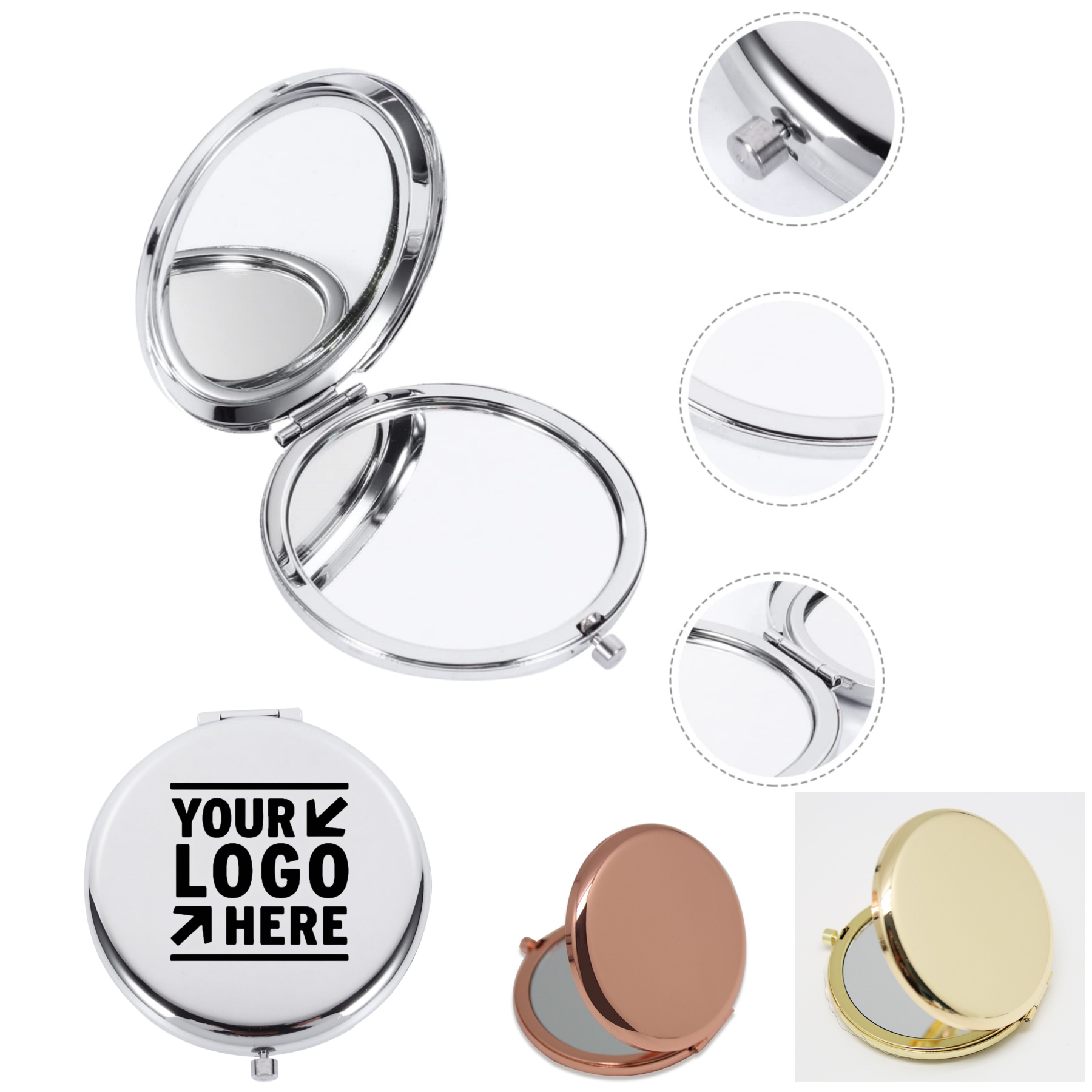 Portable Folding Makeup Mirror 2