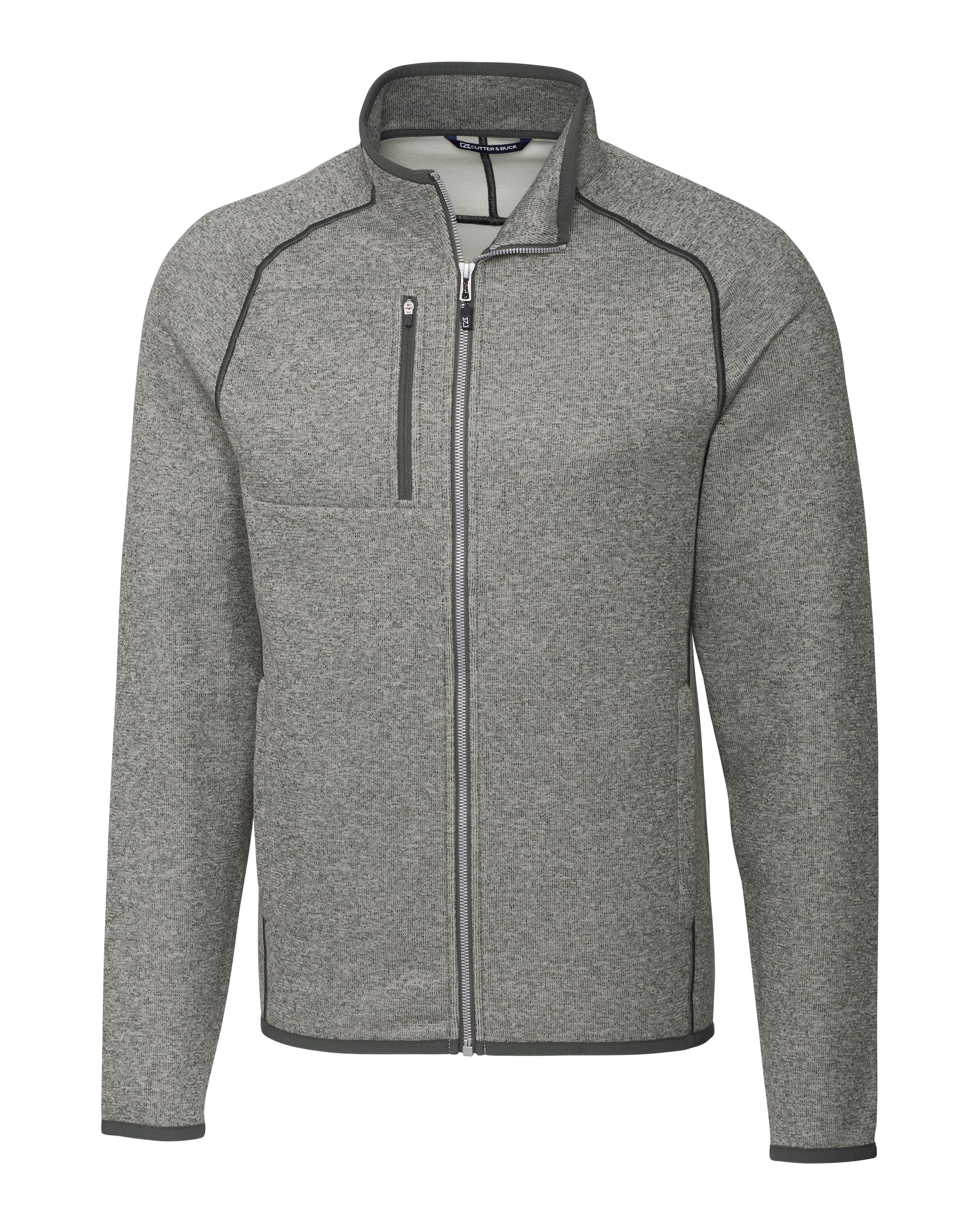 Cutter & Buck Mainsail Sweater-Knit Mens Full Zip Jacket 38