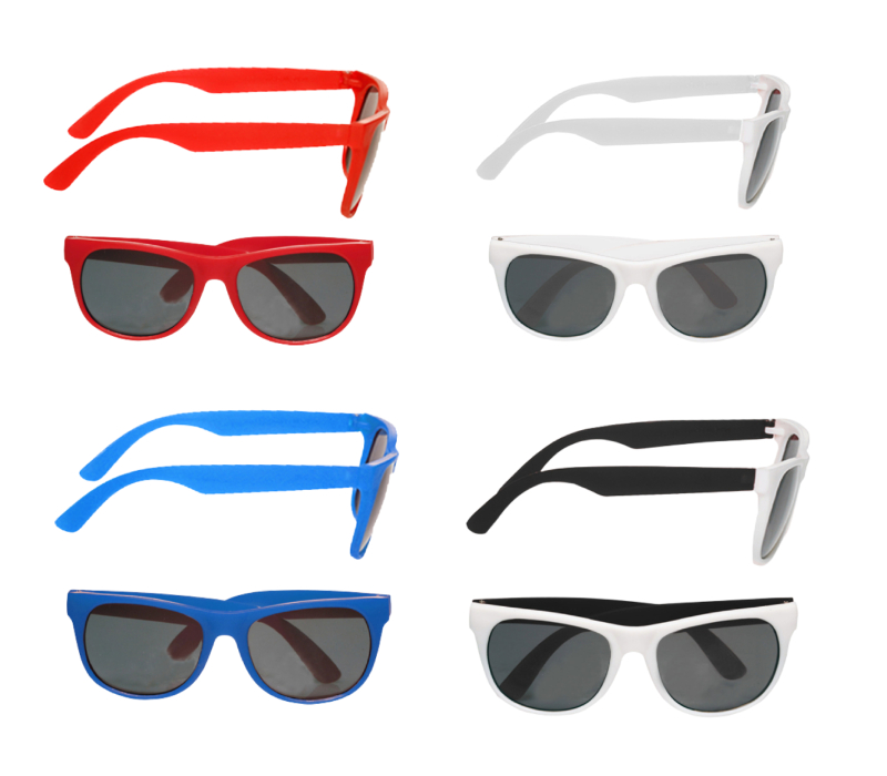 Two-Tone Sunglasses Plastic UV Protection 5